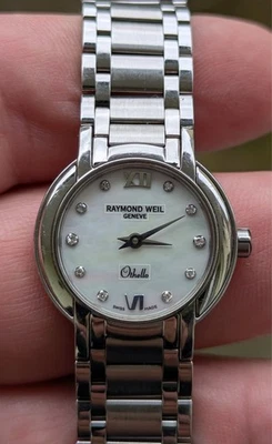 RAYMOND WIL 2321 OTHELLO CUARZO ACERO INOXIDABLE DIAMANTE SEÑORA 25MM Foto 1 de 4