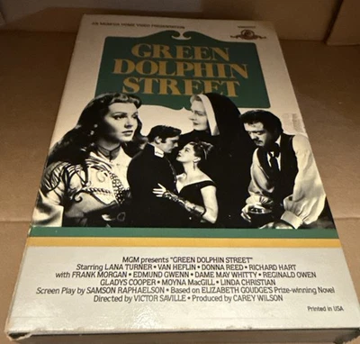 Green Dolphin Street BETA 1986 MGM Lana Turner Van Heflin RARE OOP TESTED — 第 1/4 张图片