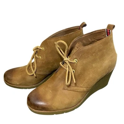 Ботинки Sperry Harlow полированная кожа на танкетке - 9,5 - Изображение 1 из 4