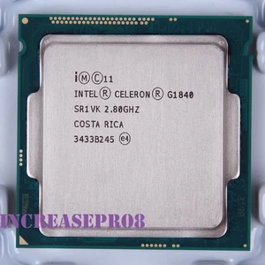 Intel Celeron Dual-Core G1840 Processor 2.8 GHz LGA 1150/Socket H3 CPU 53W - Picture 1 of 4