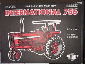Ertl 1/16 International 756 Tractor 1996 Farm Show Edition #4719 #206* - Picture 1 of 1