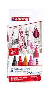 e-4500/5 S textile marker warm colours,  - Bild 1 von 1