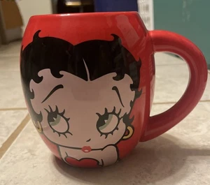 NEW Classic Red BETTY BOOP Coffee Mug - Picture 1 of 6