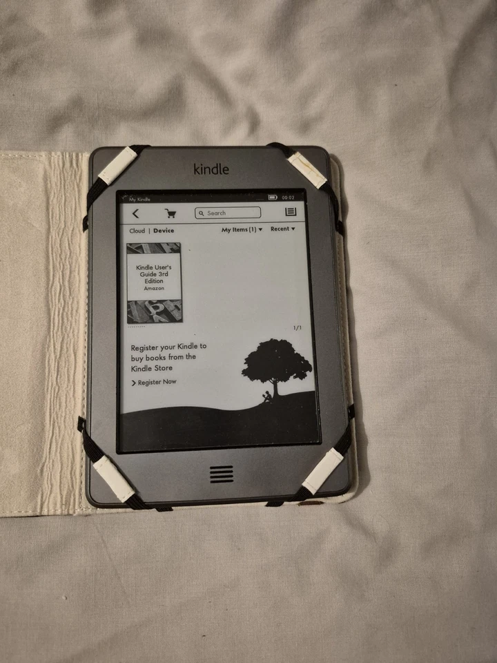 Amazon Kindle D01200 4th Gen Touch E-Reader - Wifi - 4GB - Graphite - Image 1 of 4