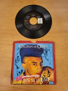CULTURE CLUB Miss me Blind / Colour by Numbers 45 Vinyl Record 34-04388 w Sleeve - Picture 1 of 3