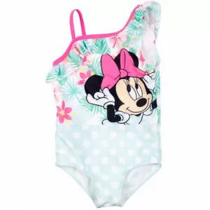 Disney Mädchen ☆ Minnie Mouse Einteiler Tropical Badeanzug ☆ Größe 2T, 5T - Bild 1 von 2