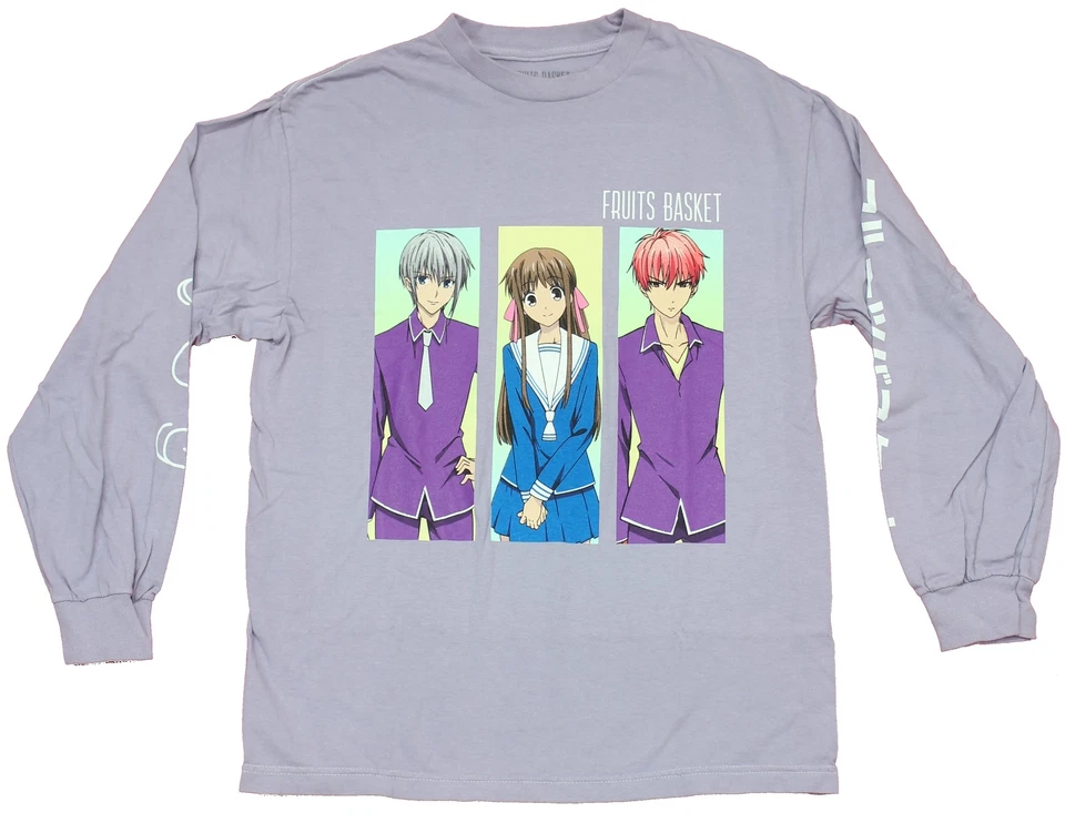 Camiseta de manga larga Fruits Basket para hombre - Trío foto caja Foto 1 de 1