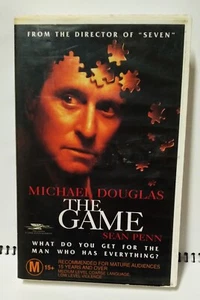 THE GAME MICHAEL DOUGLAS OrigInal POLYGRAM 1997 Release Thriller/Horror VHS VG - Picture 1 of 3