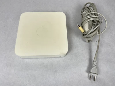 Apple Airport Extreme Base Station 2nd Gen Wireless Router A1143 Working 1 Owner - Image 1 of 4