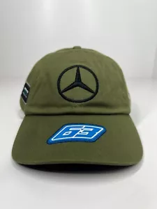 Mercedes AMG Petronas F1 Team Cap Hat Special Edition Russel 63 Green Adult OSFM - Picture 1 of 15