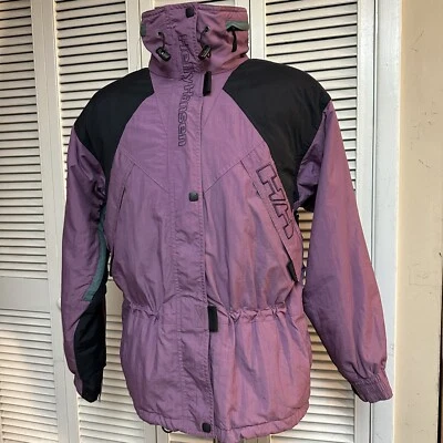 HELLY HANSEN Chaqueta de Esquí Snowboard MUJERES Talla MEDIANA Cremallera y Botón Rosa/Negro Foto 1 de 4