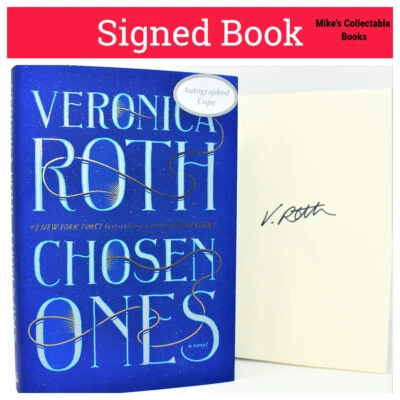 !!SIGNED 1/1!! Chosen Ones AUTOGRAPHED Veronica Roth (Divergent author) NEW Foto 1 de 3