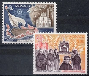 Monaco Briefmarke Nr. 1842 -- 1843 postfrisch ** postfrisch - Bild 1 von 1