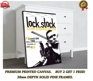 Lock, Stock and Two Smoking Barrels Large CANVAS Art Print Gift A0 A1 A2 A3 A4