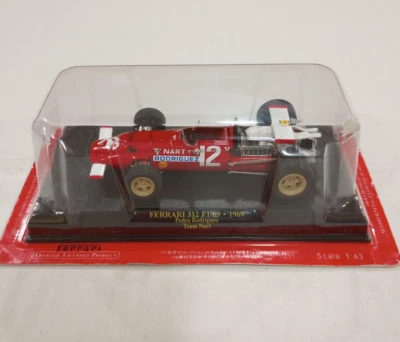 Hachette 1/43 Ferrari 312 F1-69 - 1969 Pedro Rodriguez, Team NART (#12) Diecast Foto 1 de 4