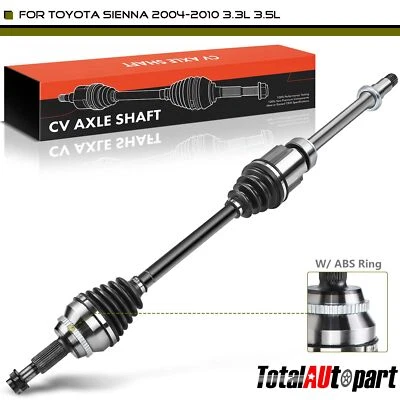 Ось CV в сборе для Toyota Sienna 2004-2010 3,3 л 3,5 л полный привод передняя пассажирская сторона - Изображение 1 из 4