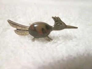 Vintage Bell Trading Post Sterling Silver Roadrunner Pin Jack Michelson - Picture 1 of 3