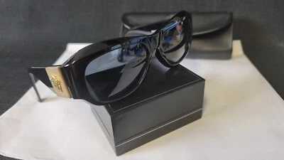 Gafas de sol Gianni Versace S95 825 negras vintage con estuche Foto 1 de 4