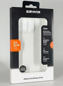 GRIFFIN Survivor Clear Case For Apple iPhone 12 / 12 Pro Max / 12 Mini - Picture 1 of 6