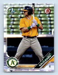 2019 Bowman Draft Kyle McCann Oakland Athletics #BD-126