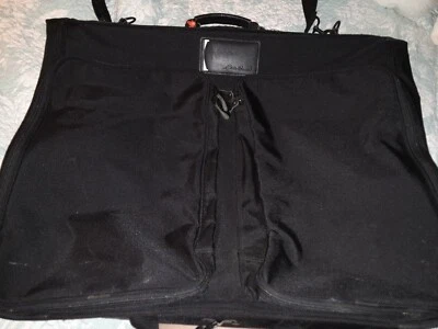 Eddie Bauer Bi-fold Hanging Wardrobe Garment Bag Black Shoulder Strap - Image 1 of 4