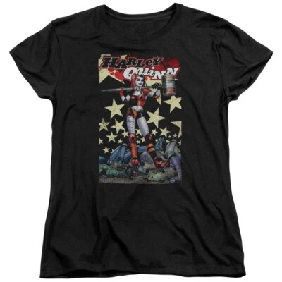 HARLEY QUINN ONE Licensed Women's Graphic Tee Shirt SM-2XL - Image 1 of 2