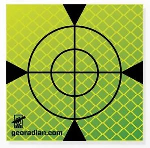 Celadon Reflective Target/Label - 100mm x 100mm !!! Film: 3M! - Picture 1 of 3