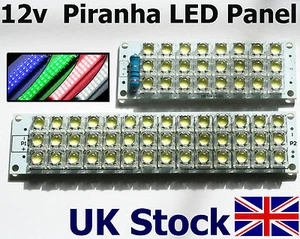 Pannello LED 12v 24 o 42 LED piranha, super luminoso - stock UK - Foto 1 di 3