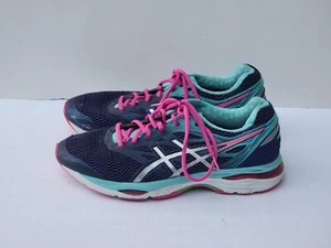 Asics Gel Cumulus 18 Women's Running Shoes Sneakers Blue T6C8N Sneakers Size-10 - Picture 1 of 8
