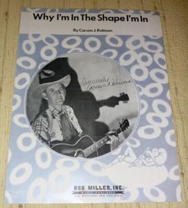 Carson J. Robison Sheet Music - Why I'm in the Shape I'm In (1945) - Picture 1 of 1
