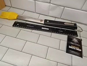 Pit Boss PRO SERIES Grills Soft Touch BBQ Sauce Mop, silber/schwarz/gelb FS! - Bild 1 von 7
