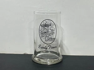 Vintage Early Times Bourbon Whiskey Weighted Highball Glass - Picture 1 of 8