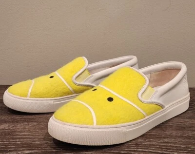 Tory Burch Sport Mr. Grumpy Tennis Ball Felt Shoes - Women's 9.5 - Image 1 of 4