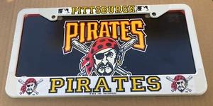 Pittsburgh Pirates MLB Kunststoff Nummernschild & Rahmen - KOSTENLOSER VERSAND - Bild 1 von 2