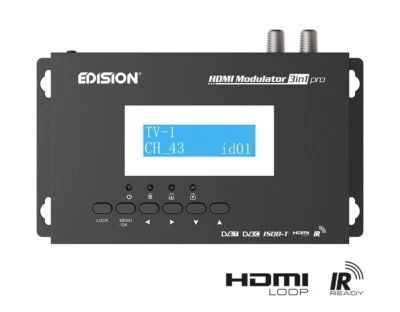 EDISION HDMI Modulator 3in1 pro, DVB-C/DVB-T/SDB-T - Bild 1 von 4