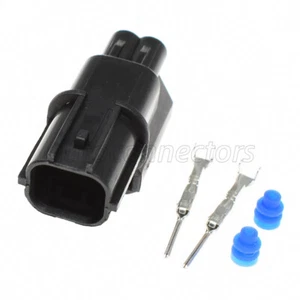 1 Set For Honda Pressure Sensor Ignition Coil Sensor 2 Pin Male Connector Plug - Picture 1 of 1