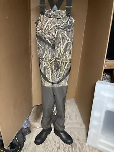 Drake Insulated Breathable Chest Wader Mossy Oak Boot Size 10 Body Size Regular - Picture 1 of 16