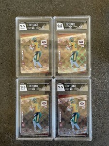 2021 PANINI PRESTIGE Trey Lance Rookie Card Xtra Points Diamond Parallel (x4)🏈