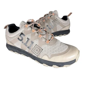 5.11 A/T Trainer Shoes Mens 9.5 Dune Tan Sneaker All Terrain ATLAS Tan Workout - Picture 1 of 9