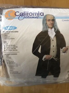 California Kostüm BENJAMIN FRANKLIN/KOLONIALMANN Erwachsene Herren Halloween01544 - Bild 1 von 8