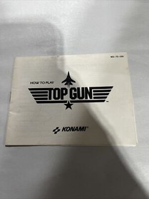 Top Gun: The Second Mission (Nintendo, 1990) NES Manual Only