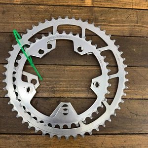 Juego de platos vintage Campagnolo 40t 52t 116 BCD Victory Triomphe 40 dientes Italia - Imagen 1 de 9