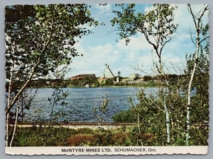 Mcintype Mines LTD. Schumacher, Ontario Canda kontinentale Postkarte - Bild 1 von 2