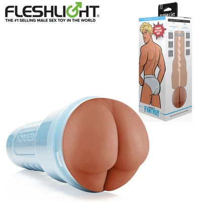 Fleshlight Fantasy Power Bottom Boy - Masturbatore Real Feel Skin Foto 1 de 4