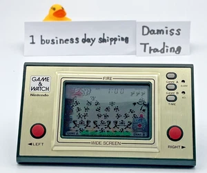 Nintendo Game & Watch Fire Wide Screen gepflegt getestet aus Japan 135 - Bild 1 von 7