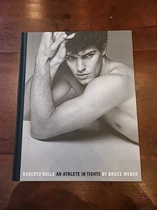 Roberto Bolle: Ein Athlet in Strumpfhosen von Bruce Weber sauberes Exemplar - Bild 1 von 3