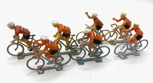 44354 COFALU / PLASTIQUE / TOUR DE FRANCE / LOT 7 CYCLISTES EQUIPE PAYS BAS 1/32 - Imagen 1 de 2
