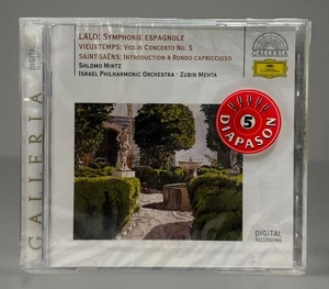 Lalo: Symphonie Espagnole; Vieuxtemps; Shlomo Mintz, Zubin Mehta (CD, 2001) New - Picture 1 of 7