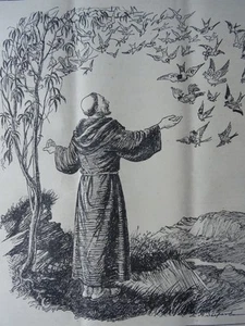 1945 Original Print WW2 SAN FRANCISCO AND THE BIRDS - Picture 1 of 2