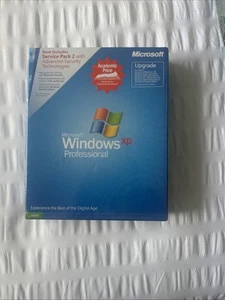 Microsoft Windows XP Professional w/SP2 Upgrade English Version Immaculate Cond. - Picture 1 of 6